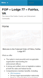 Mobile Screenshot of fairfaxlodge77.org